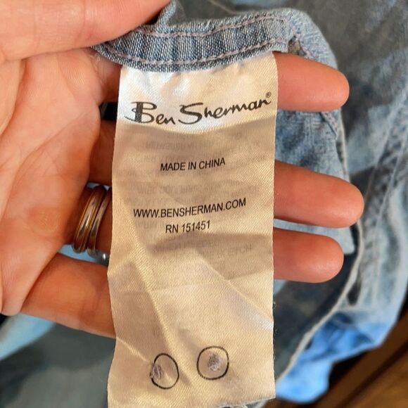 BEN Sherman Men’s Denim shirt - Picture 5 of 12